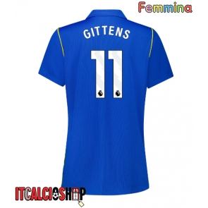 Chelsea Jamie Gittens #11 Prima Maglia Femmina 2026-27 Manica Corta